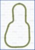 FORD 95WM9461EA Gasket, intake manifold